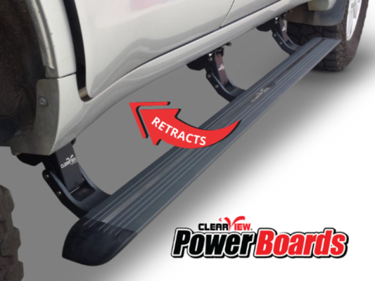 Clearview Retractable Side Steps