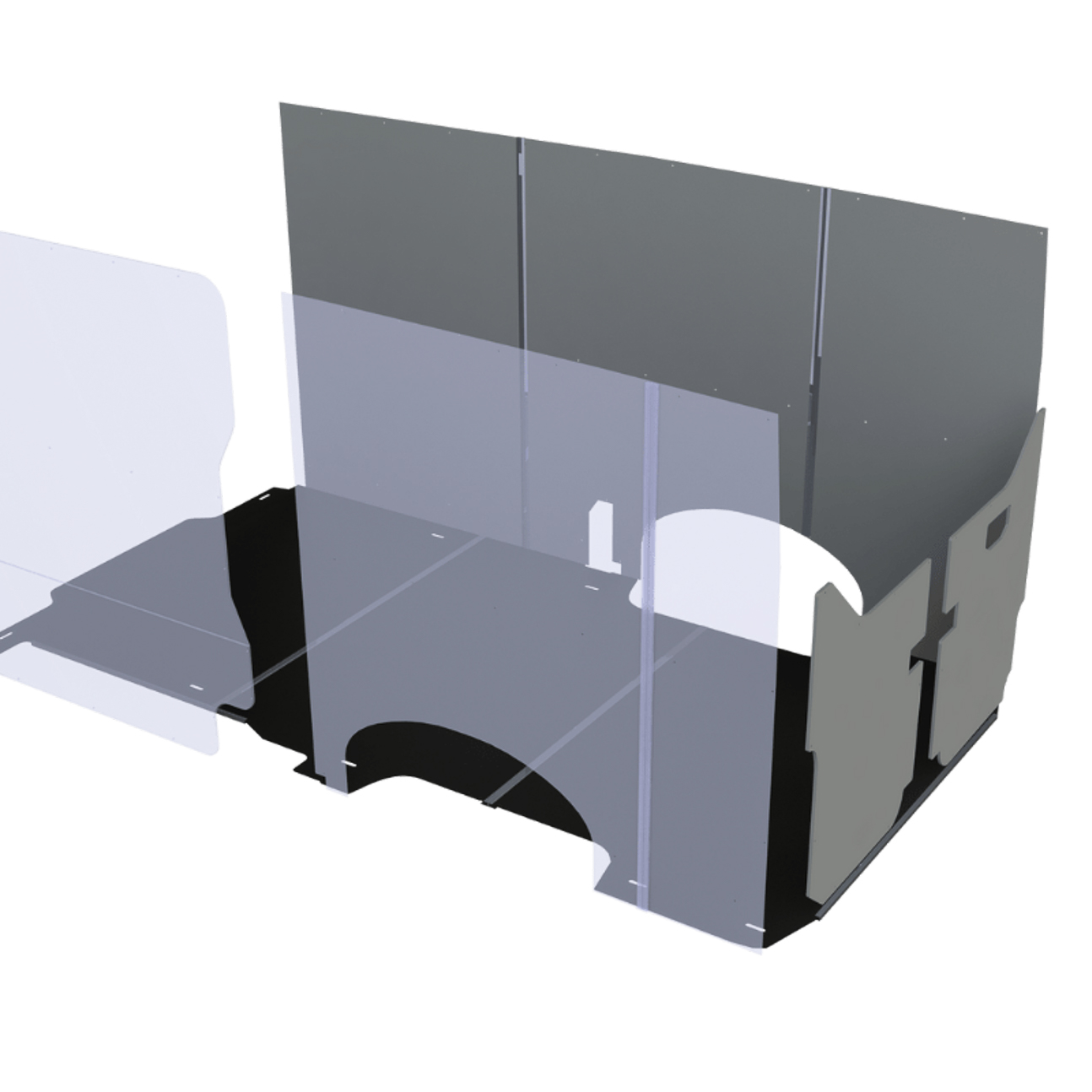 Autosafe CNC Cut Interior Van Protection Timber Wall Lining Kit