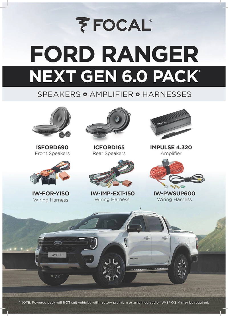 FORD RANGER Next Gen Focal 6.0 Pack