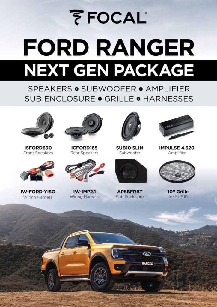 FORD RANGER Next Gen Focal 6.1 Pack
