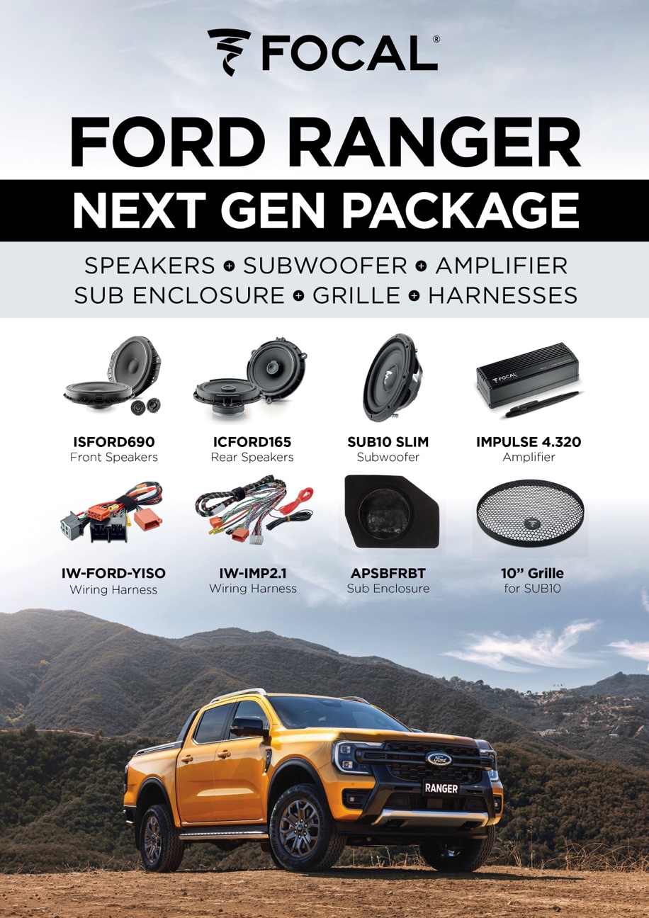 FORD RANGER Next Gen Focal 6.1 Pack