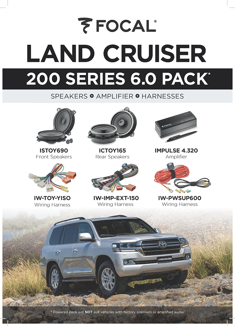 LANDCRUISER 200 Series Focal 6.0 Pack