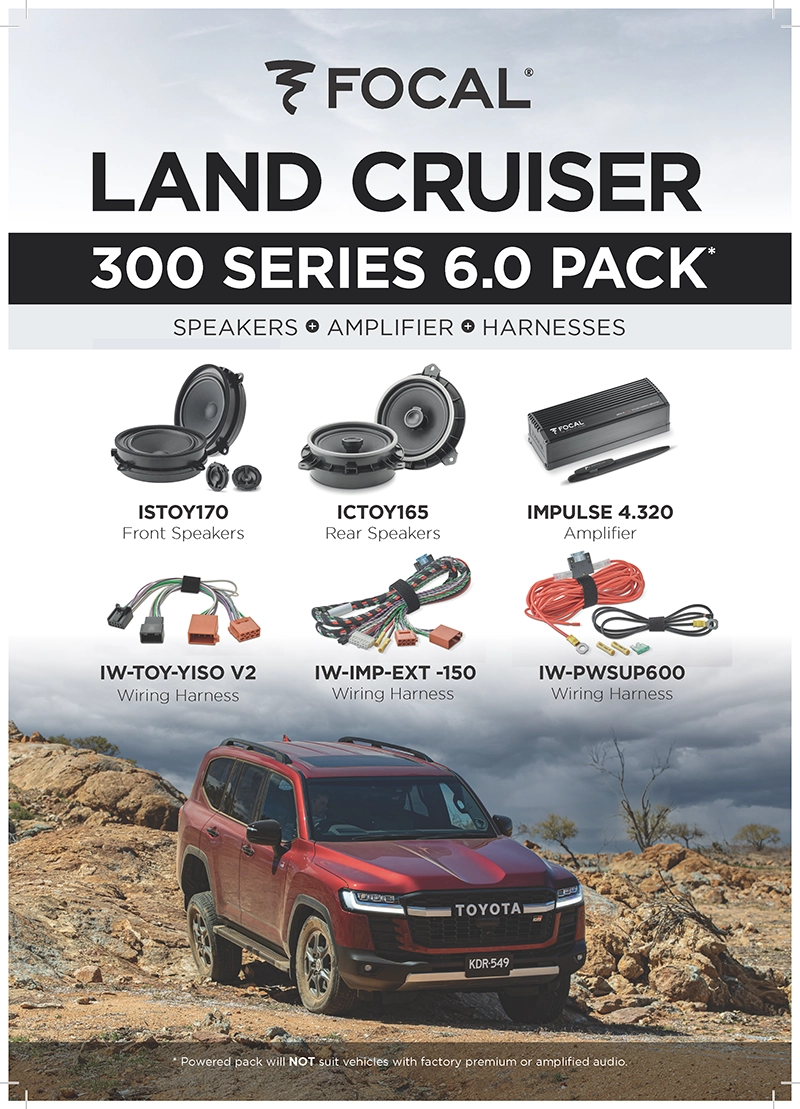LANDCRUISER 300 Series Focal 6.0 Pack