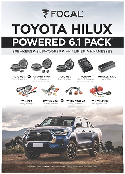 TOYOTA HILUX Focal 6.1 Pack