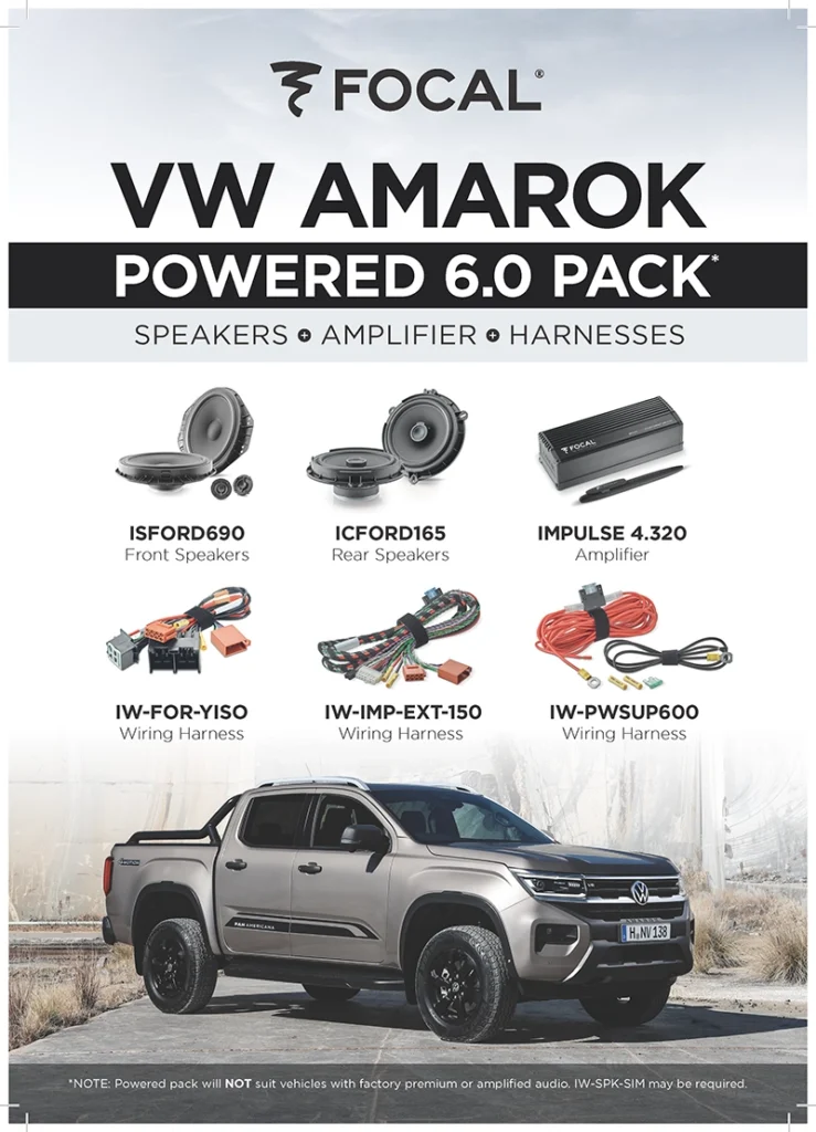 VW AMAROK Focal 6.0 Pack (New Model)