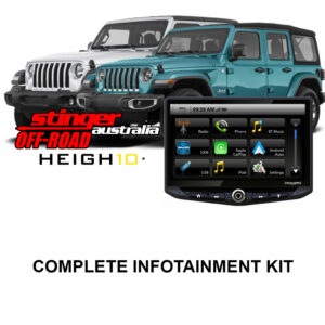 JEEP Gladiator JT / Wrangler JL HEIGH10 Complete Infotainment Kit