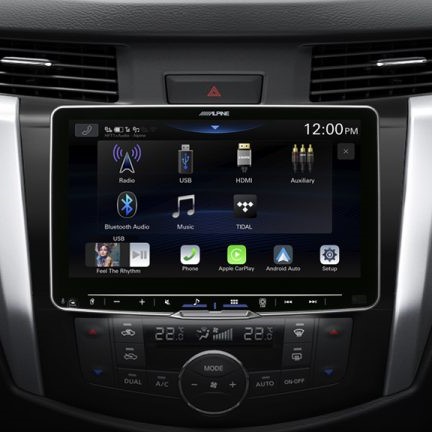 Alpine iLX-F509A 9" Touch Screen Complete Kit suitable for Nissan Navara DX/RX (2015-2019)