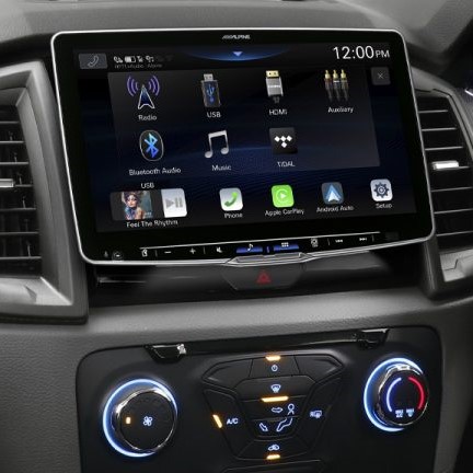 Alpine iLX-F511A 11" Touch Screen Complete Kit suitable for Ford Ranger PX II (2016-2019)