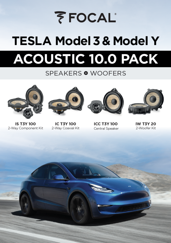 TESLA Model 3 and Y Acoustic Focal 10.0 Pack