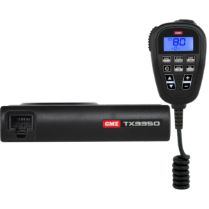 GME TX3350 5 WATT SUPER COMPACT UHF CB RADIO - LCD SPEAKER MIC