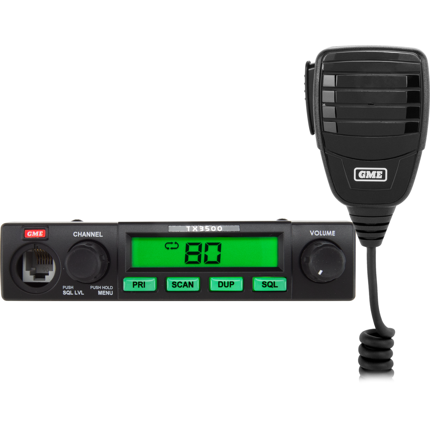 GME TX3500S 5 WATT COMPACT UHF CB RADIO WITH SCANSUITE