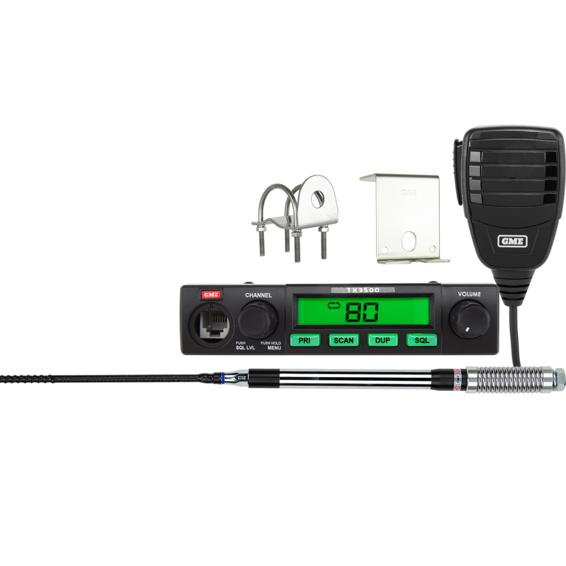 GME TX3500SVP 5 WATT COMPACT UHF CB RADIO - VALUE PACK