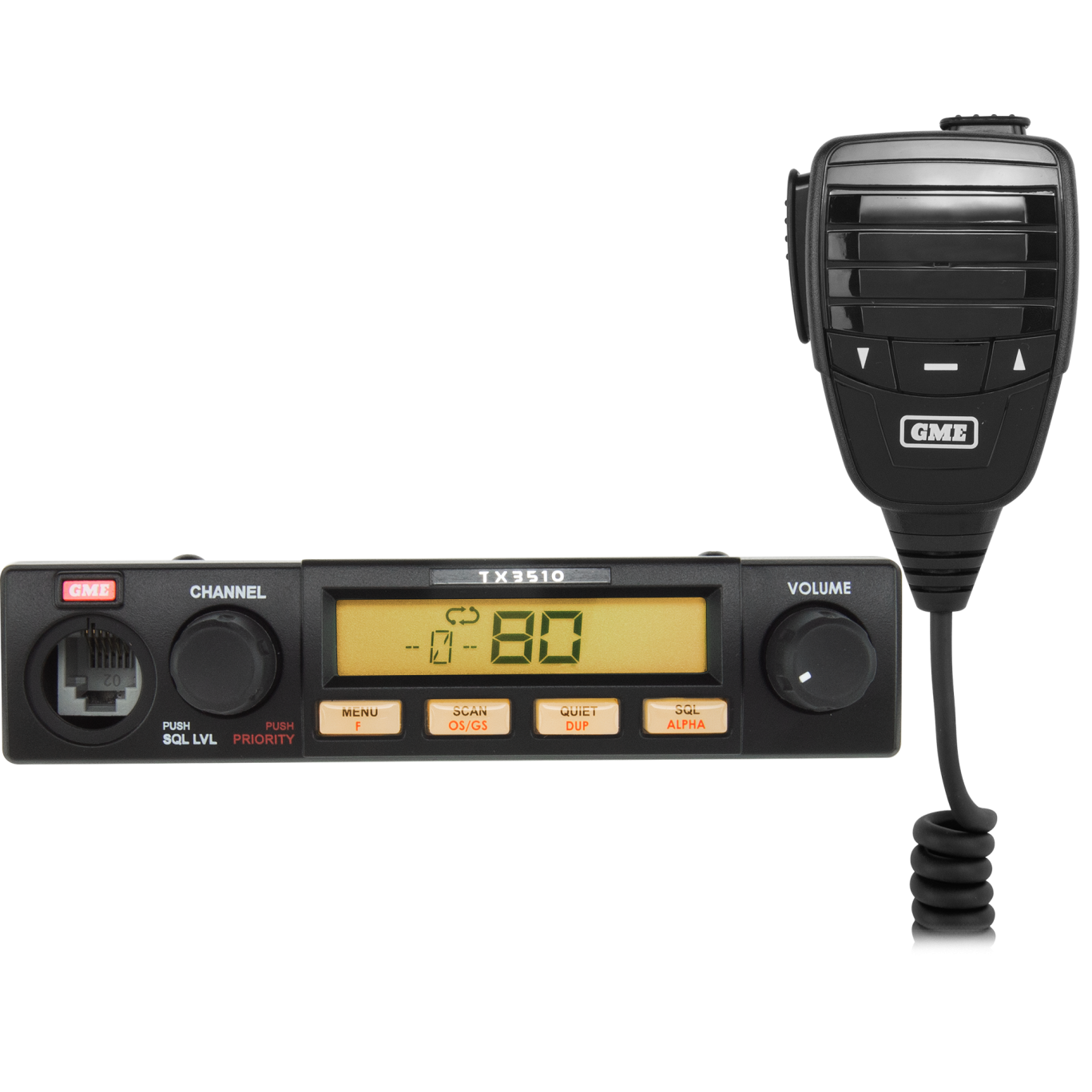 GME TX3510S 5 WATT COMPACT UHF CB RADIO WITH SCANSUITE