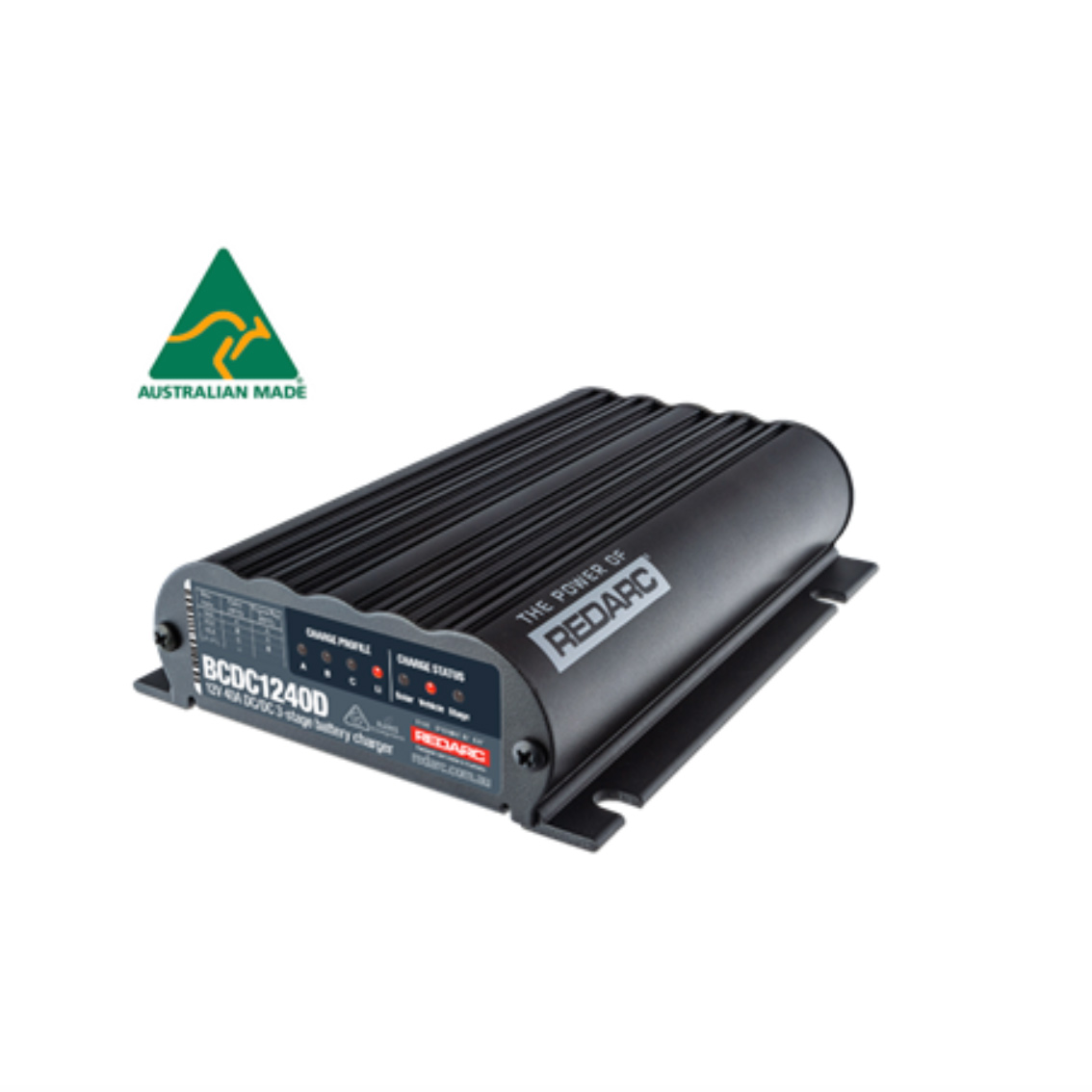 REDARC BCDC1240D DUAL INPUT 40A IN-VEHICLE DC BATTERY CHARGER